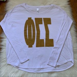 Phi Sigma Sigma Tank Top Sorority Greek Life Shirt